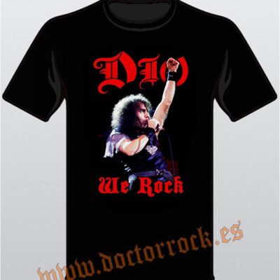 Camiseta Dio We Rock