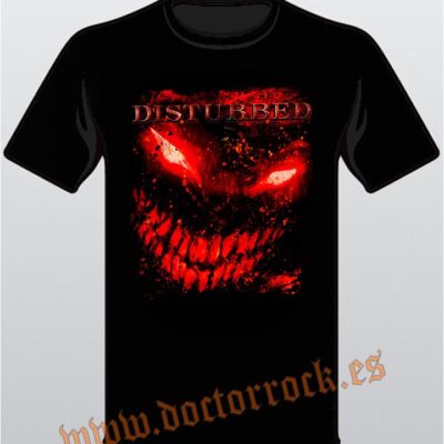 Camiseta Disturbed Red Face