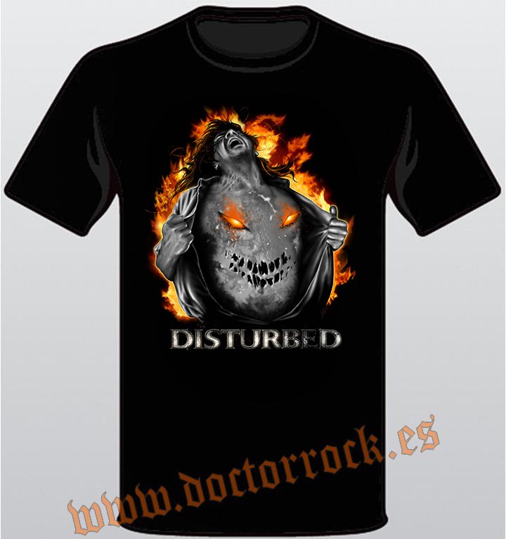 Camiseta Disturbed Tormented