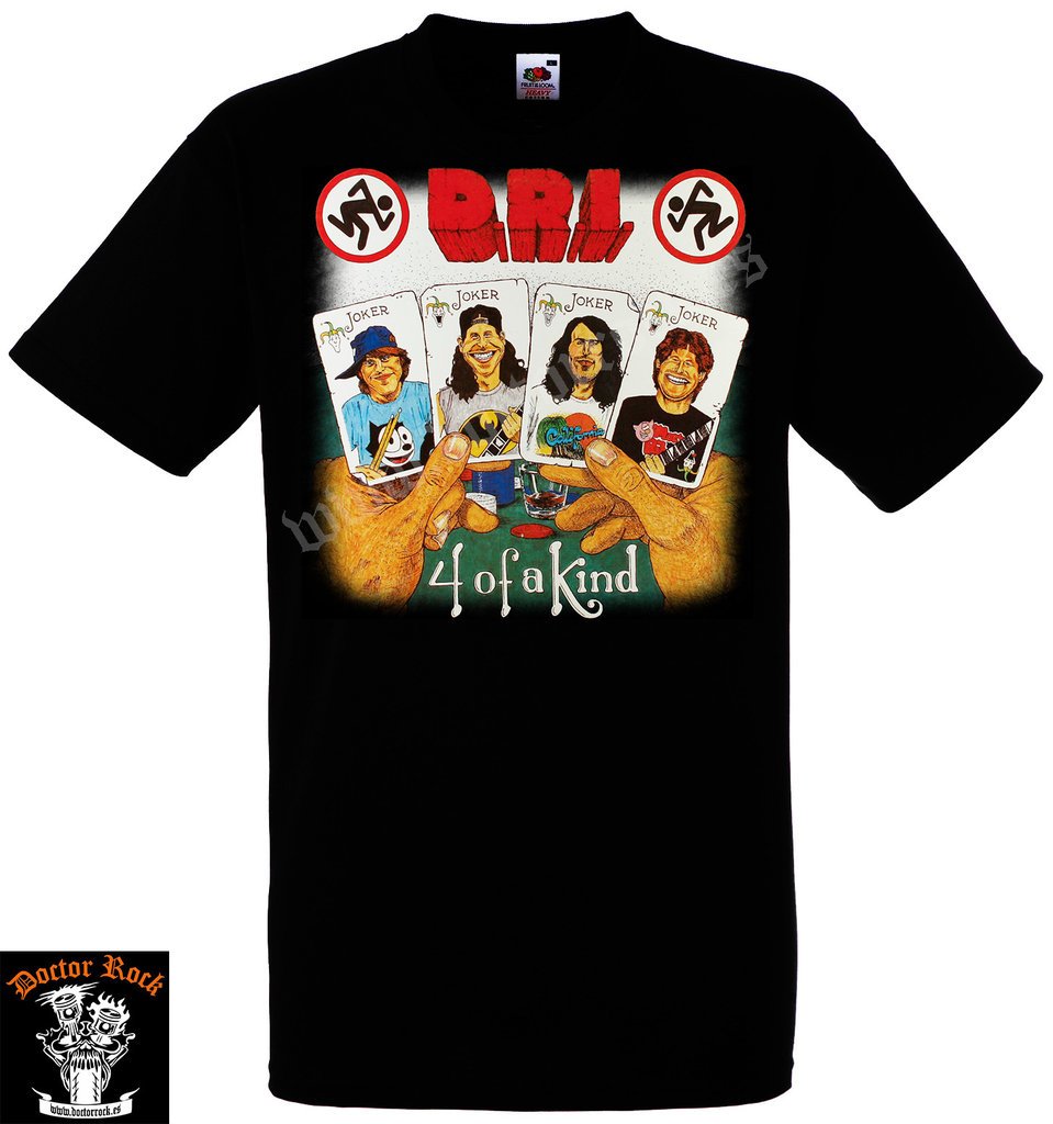 Camiseta D.R.I. 4 Of A Kind