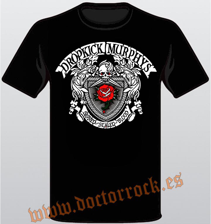 Camiseta Dropkick Murphys Signed And Sealed In Blood
