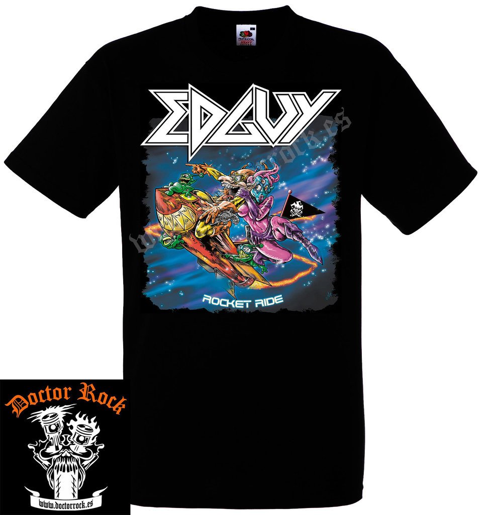 Camiseta Edguy Rocket Ride