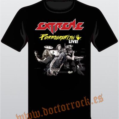 Camiseta Extreme Pornograffitti Live