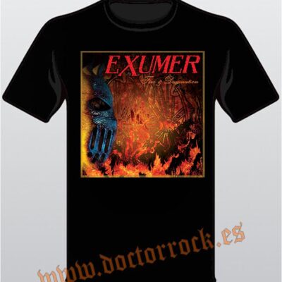 Camiseta Exumer Fire And Damnation