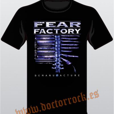 Camiseta Fear Factory Demanufacture