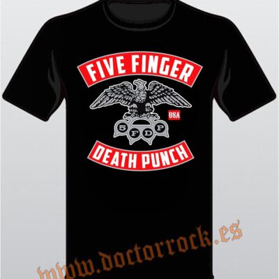 Camiseta Five Fingers Death Punch USA