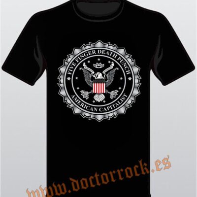 Camiseta Five Finger Death Punch American Capitalist