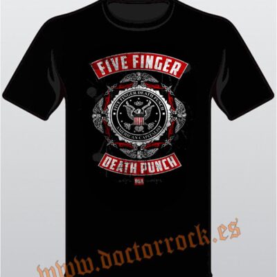 Camiseta Five Finger Death Punch American Capitalist Mod 2
