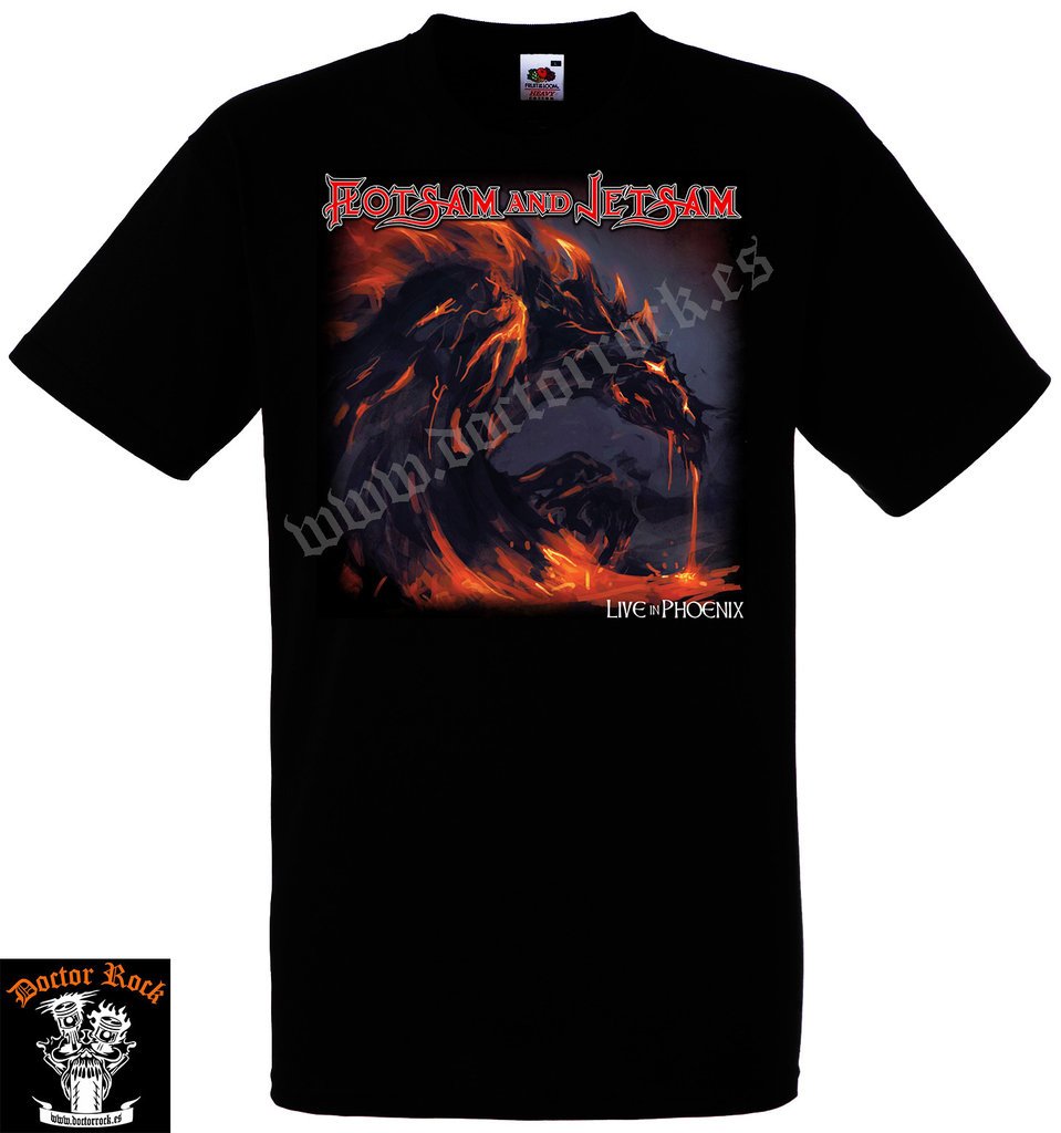 Camiseta Flotsam And Jetsam Live In Phoenix