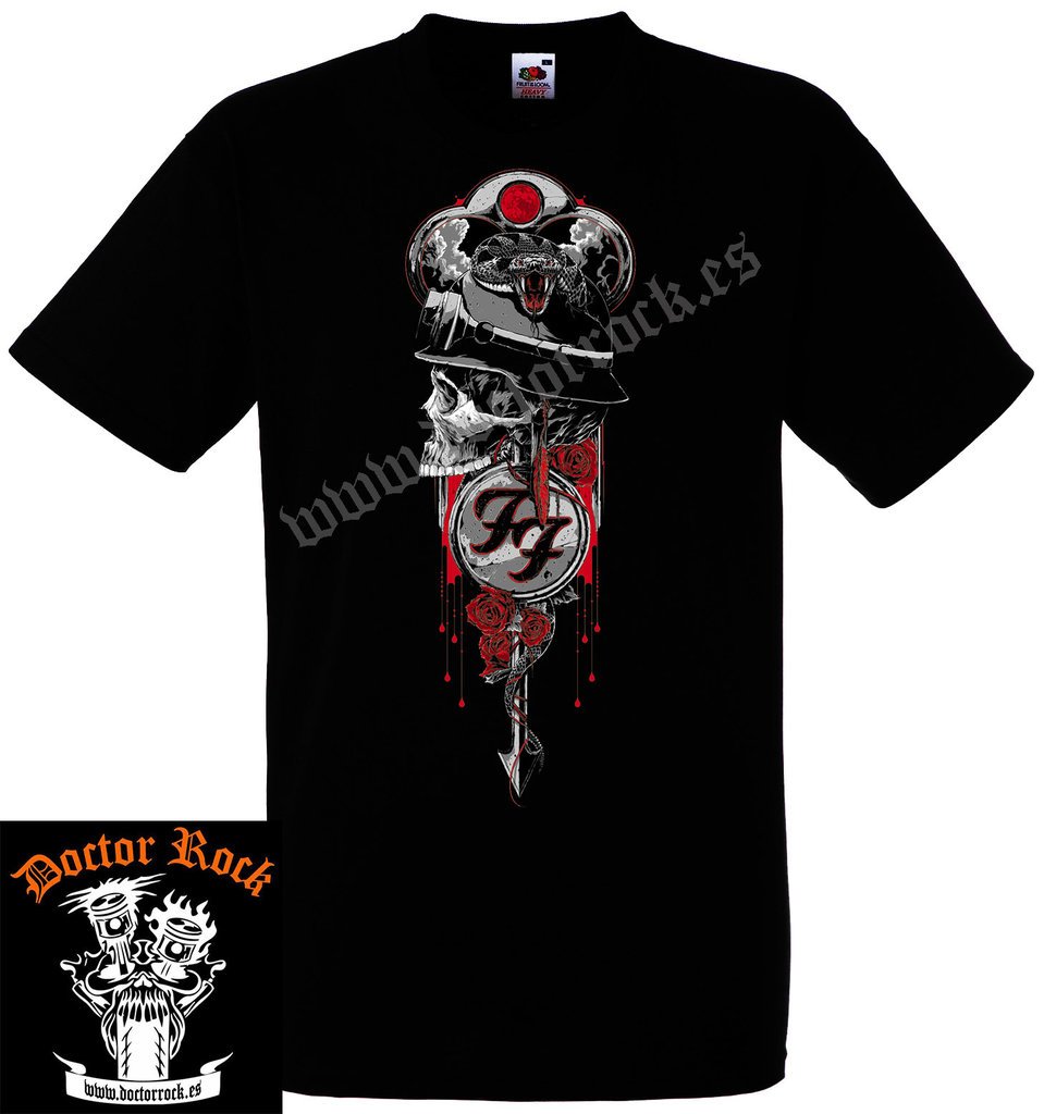 Camiseta Foo Fighters 2011