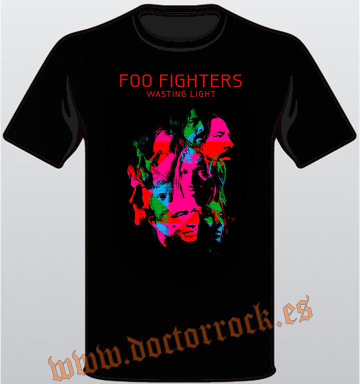 Camiseta Foo Fighters Wasting Light