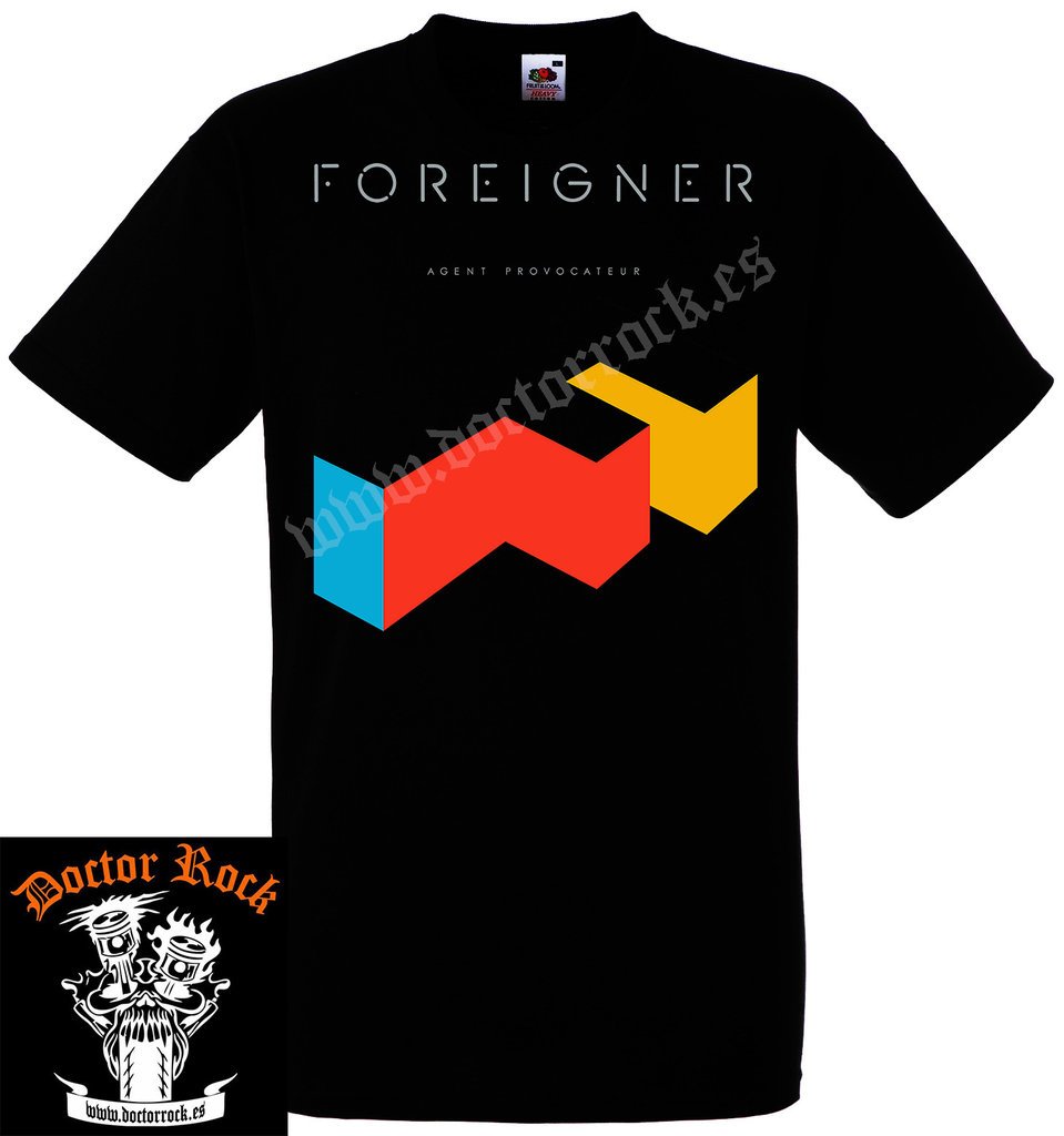 Camiseta Foreigner Agent Provocateur