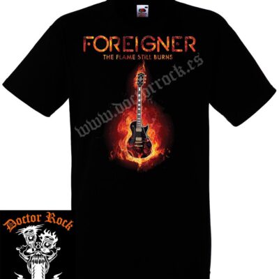 Camiseta Foreigner The Flame Still Burns
