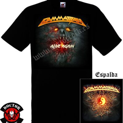 Camiseta Gamma Ray Alive Again