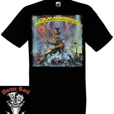 Camiseta Gamma Ray Lust For Live
