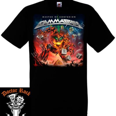 Camiseta Gamma Ray Master Of Confusion
