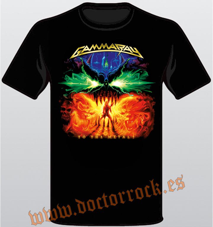 Camiseta Gamma Ray To the Metal!