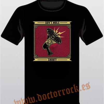 Camiseta Gov t Mule Shout