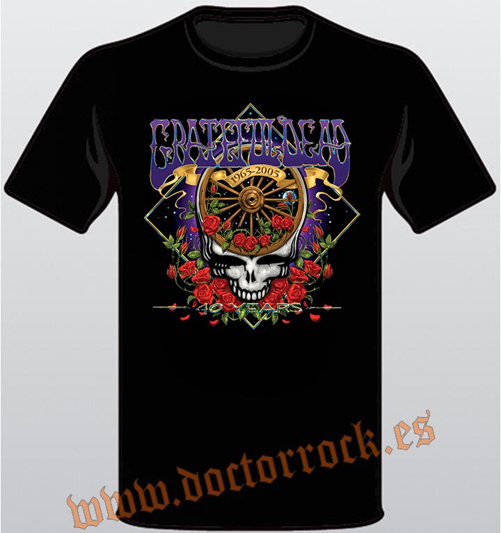 Camiseta Grateful Dead 40 Years