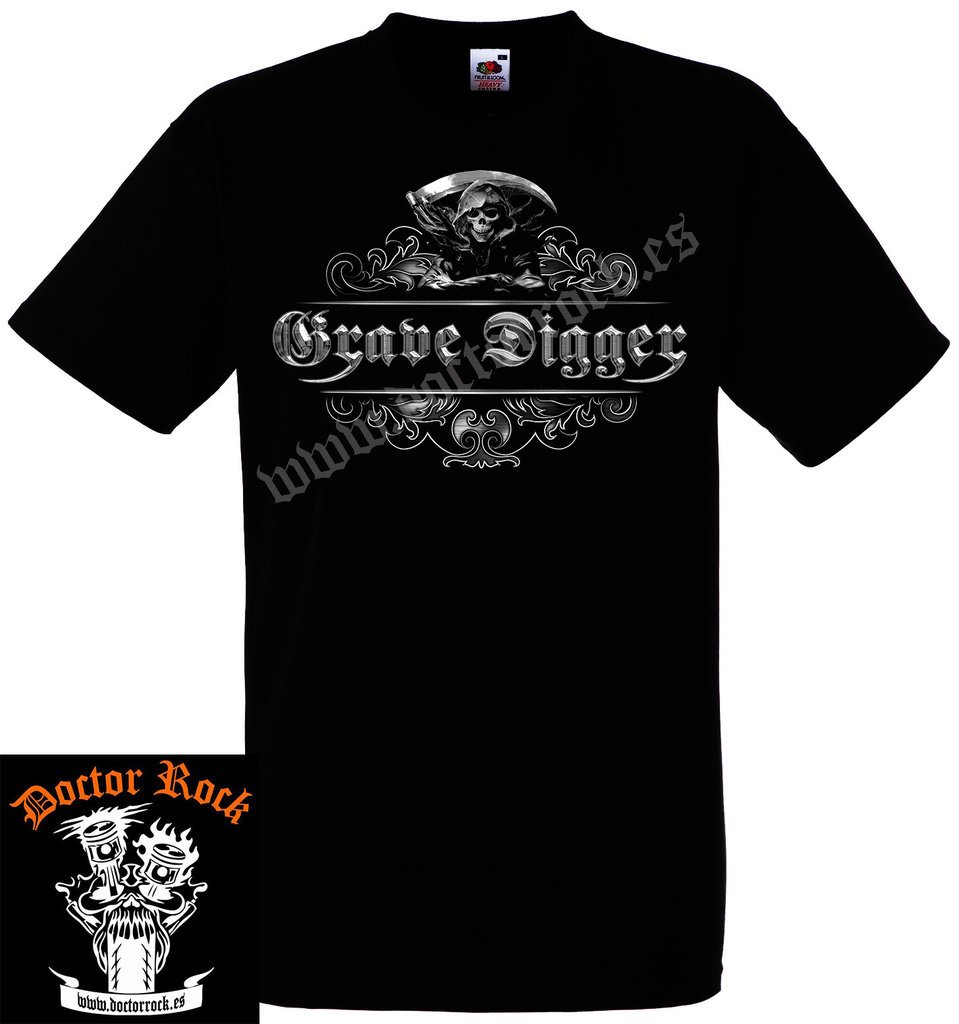 Camiseta Grave Digger