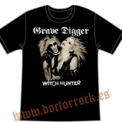 Camiseta Grave Digger Witch Hunter