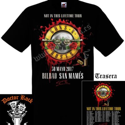 Camiseta Guns N Roses Bilbao 2017