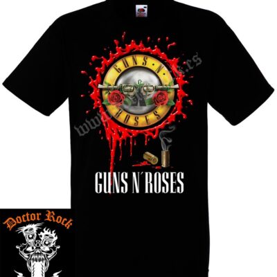 Camiseta Guns N Roses Blood And Bullets