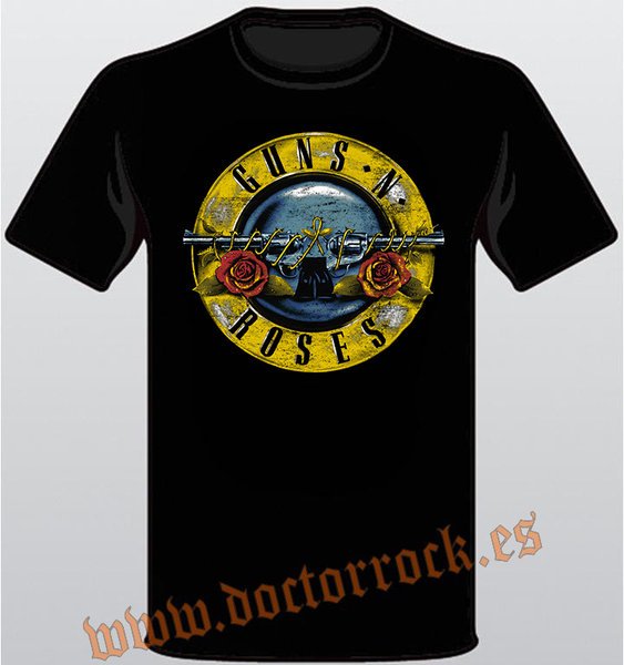 Camiseta Guns N Roses Bullet logo Vintage