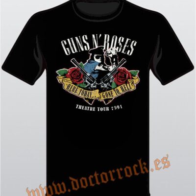 Camiseta Guns N Roses Here Today... Gone to Hell