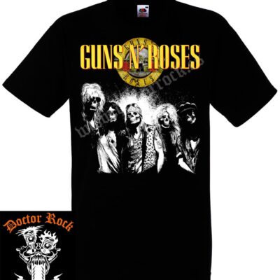 Camiseta Guns N Roses Skulls & Roses