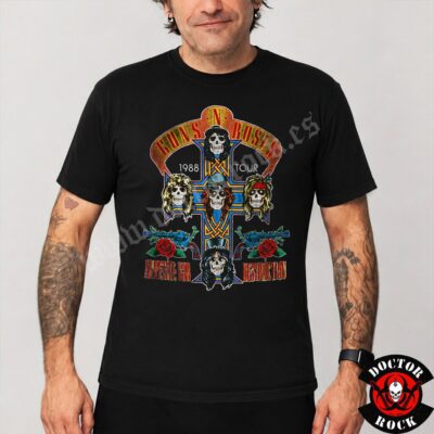 Camiseta Guns N Roses 1988 Tour