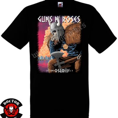 Camiseta Guns N Roses Oslo 2023