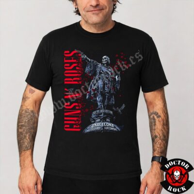 Camiseta Guns N Roses 2018 Tour Barcelona