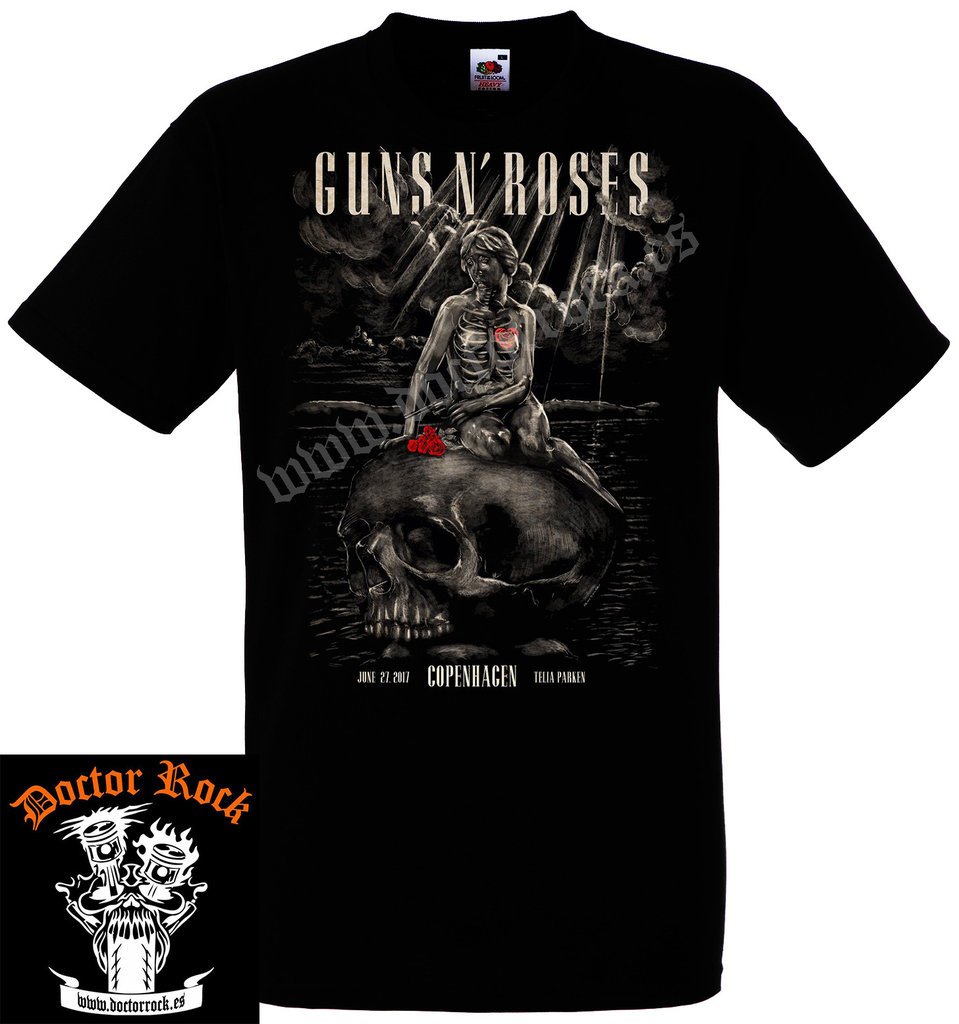 Camiseta Guns N Roses Copenhagen