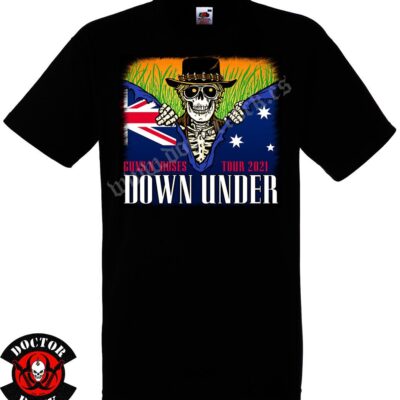 Camiseta Guns N Roses Down Under