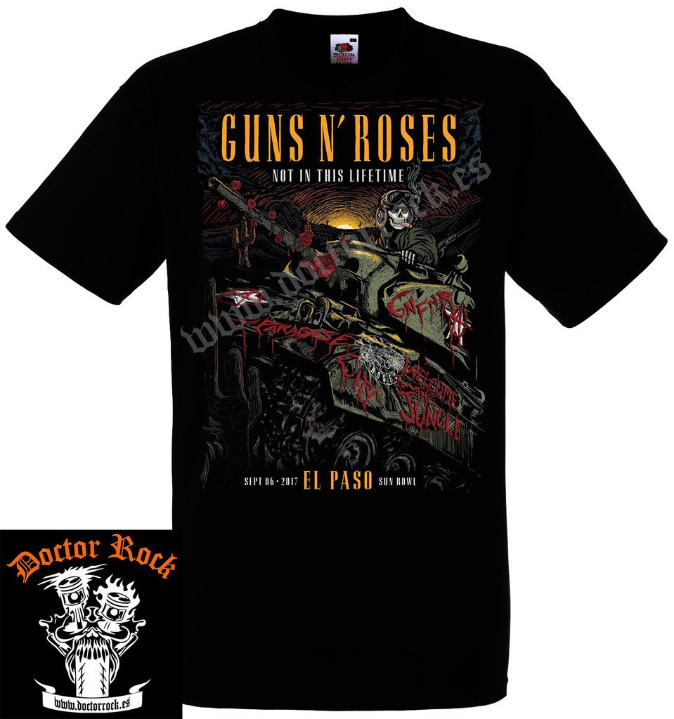 Camiseta Guns N Roses El Paso
