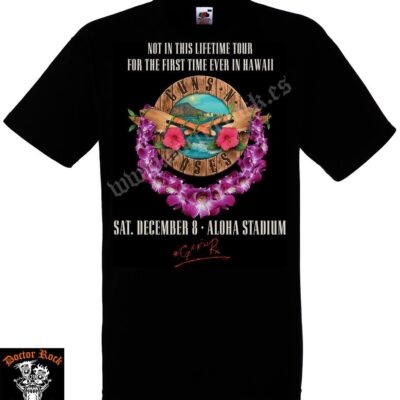Camiseta Guns N Roses Hawaii