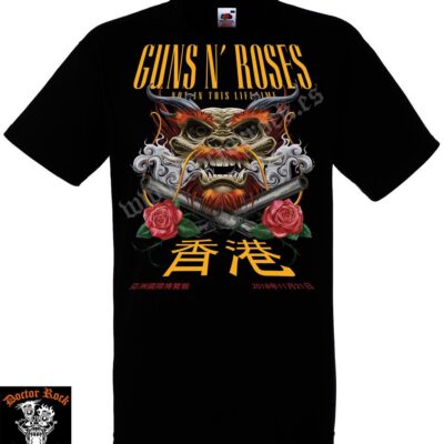 Camiseta Guns N Roses Hong Kong (Dragon)