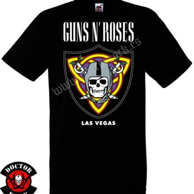 Camiseta Guns N Roses Las Vegas Mod 2