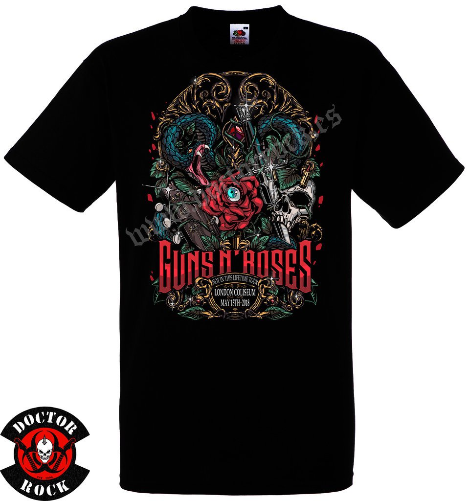 Camiseta Guns N Roses London Coliseum 2018