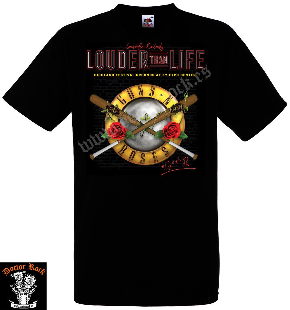 Camiseta Guns N Roses Louder Than Life