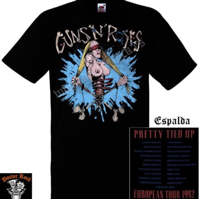 Camiseta Guns N Roses Pretty Tied Up 92