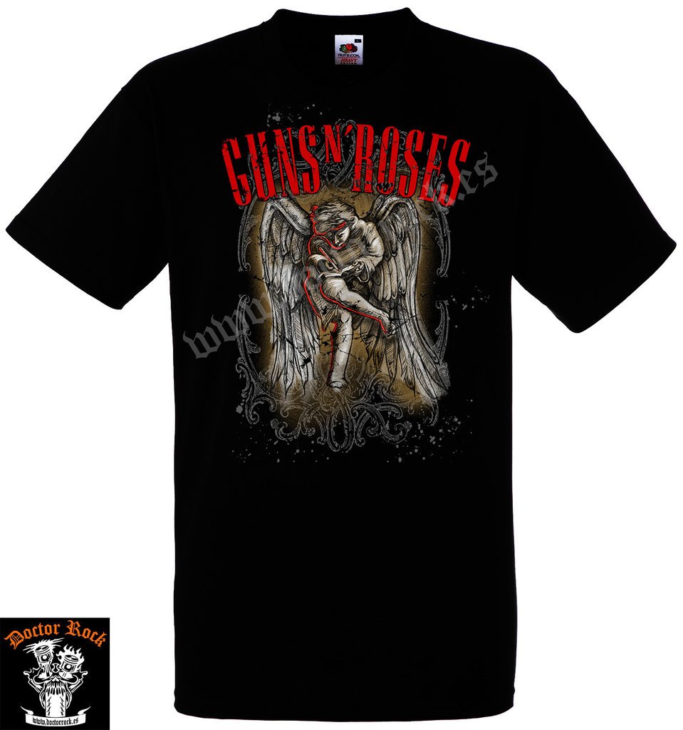 Camiseta Guns N Roses Sketched Cherub