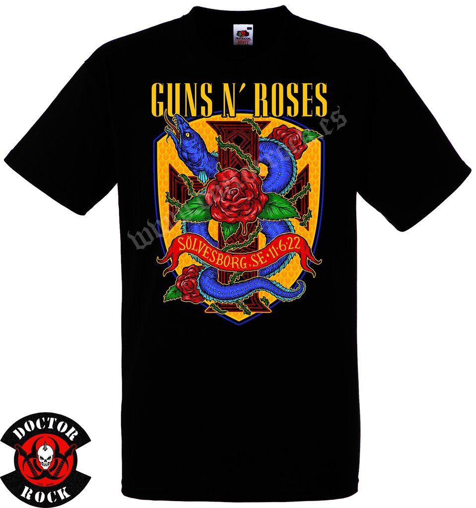 Camiseta Guns N Roses Solversborg 2022