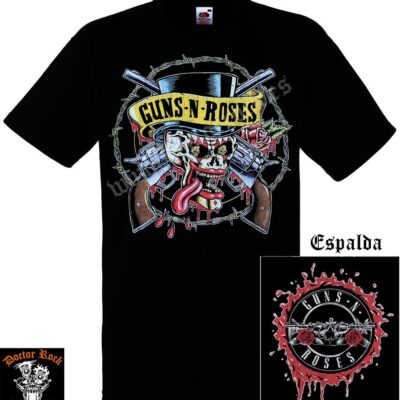 Camiseta Guns N Roses Suicide Skull