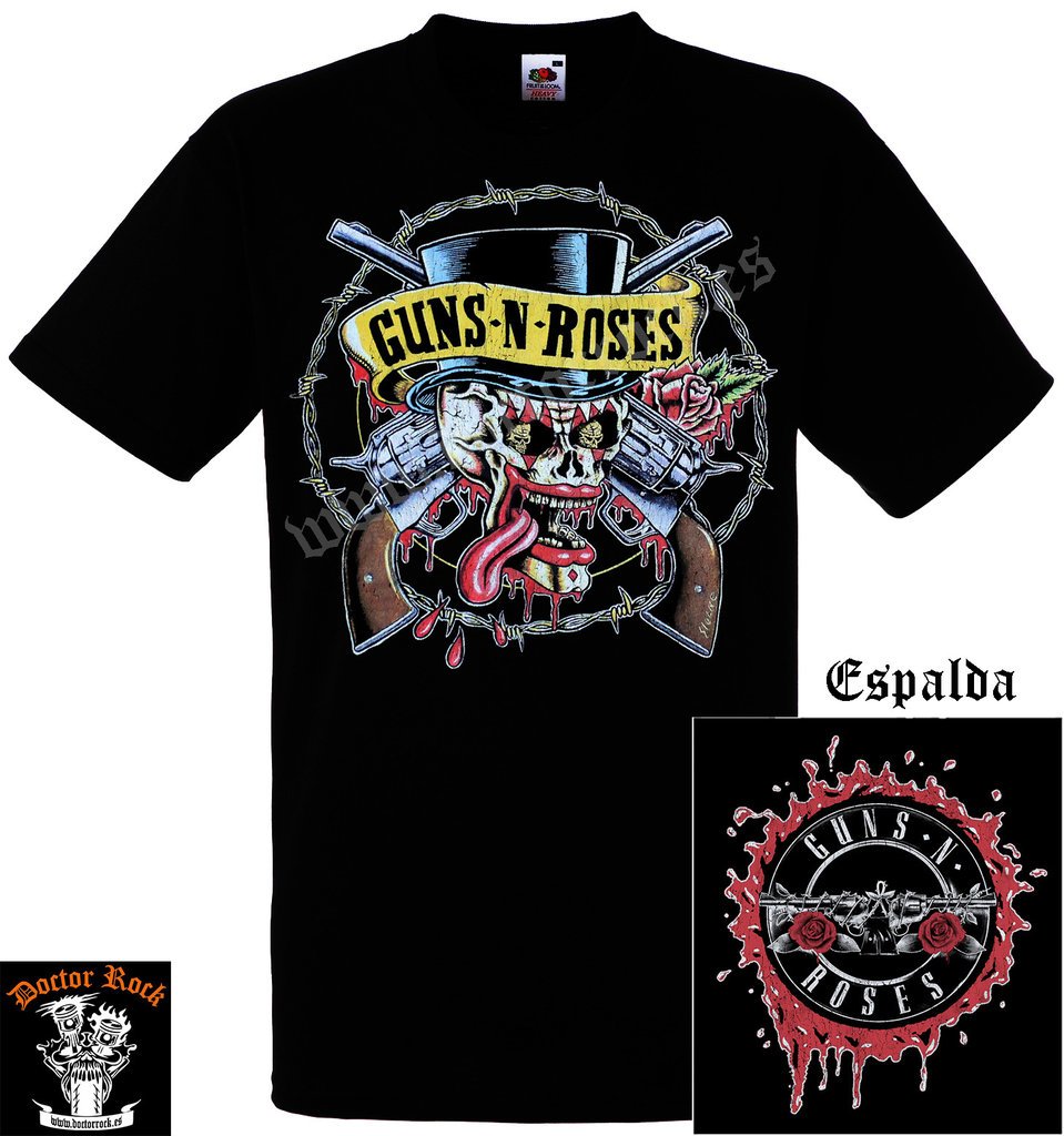 Camiseta Guns N Roses Suicide Skull
