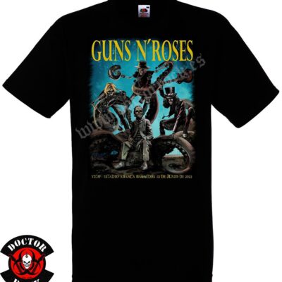 Camiseta Guns N Roses Vigo 12 Junio 2023