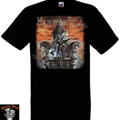 Camiseta Hammerfall Built To Last