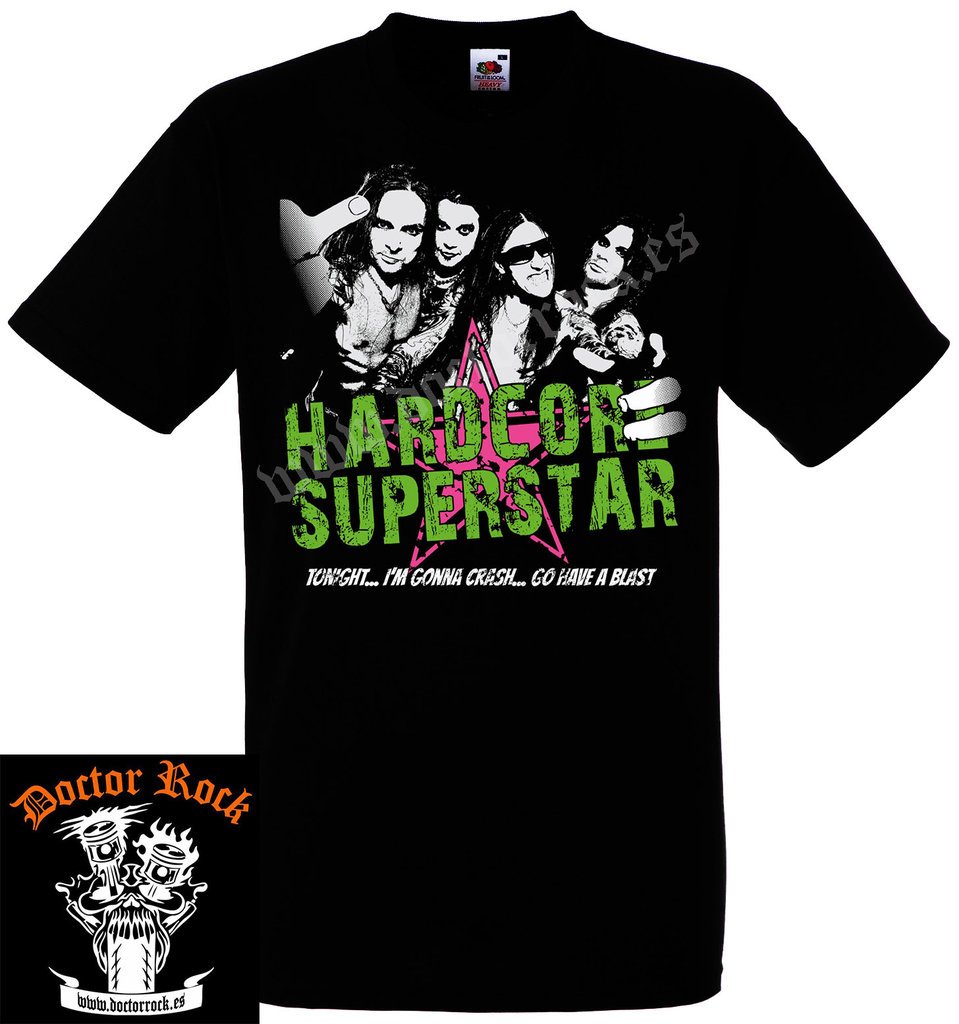 Camiseta Hardcore Superstar Tonight