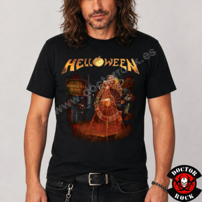 Camiseta Helloween Gambling With The Devil